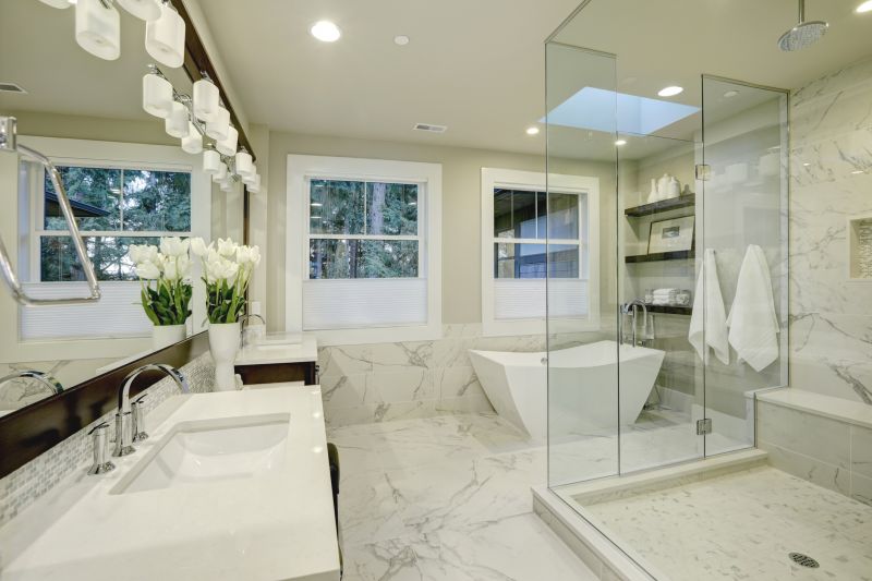 Contemporary Bathroom with Smart Features
